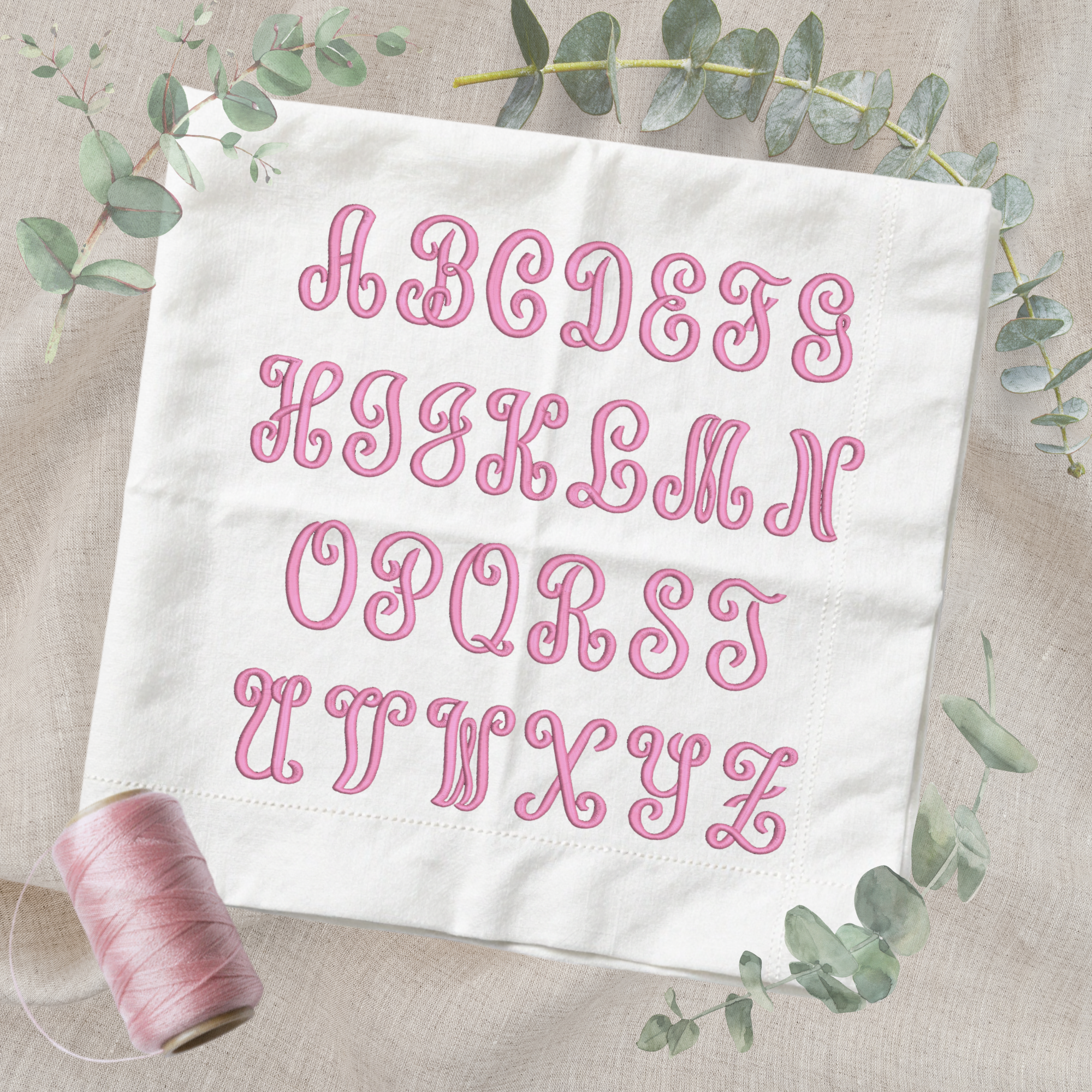 Embroidery Fonts