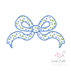 The Beautiful Bow Applique Embroidery Design