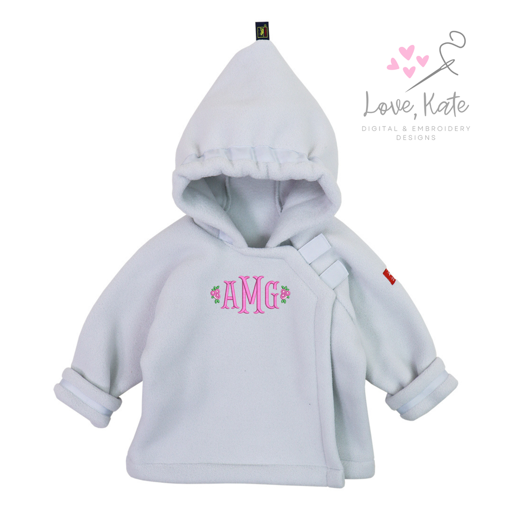 Monogrammed Widgeon Jacket | Glacier Grey