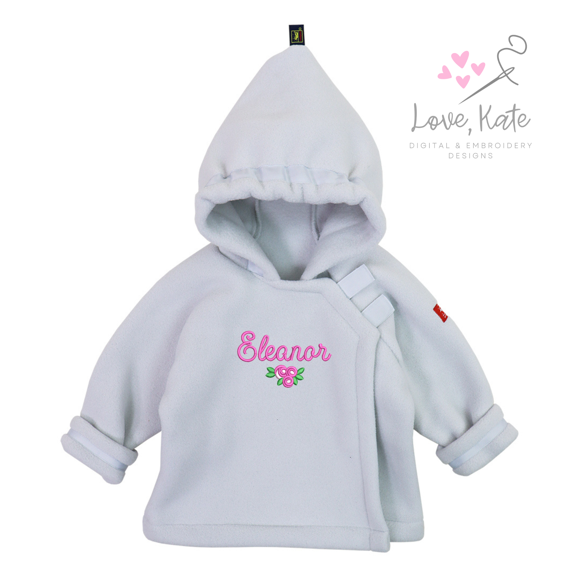 Monogrammed Widgeon Jacket | Glacier Grey