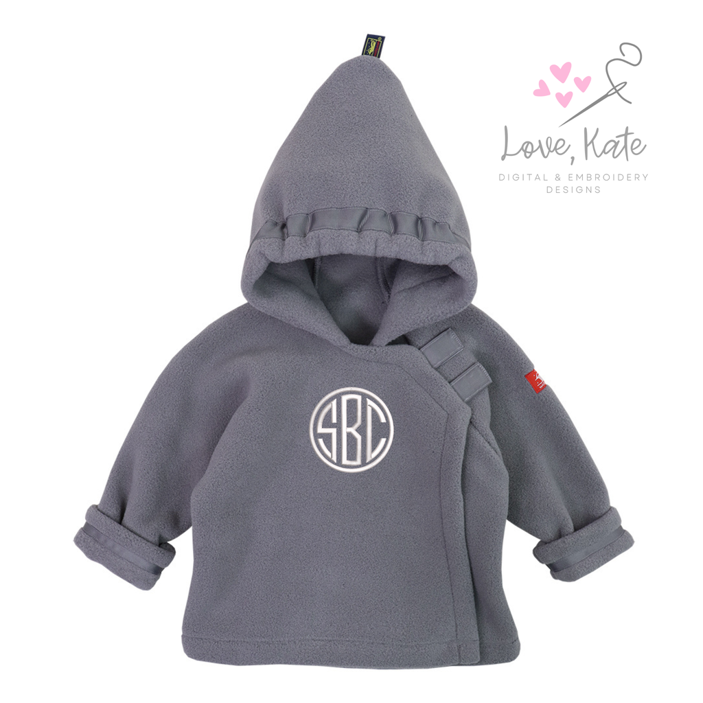 Monogrammed Widgeon Jacket | Slate Gray
