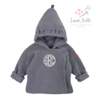 Monogrammed Widgeon Jacket | Slate Gray