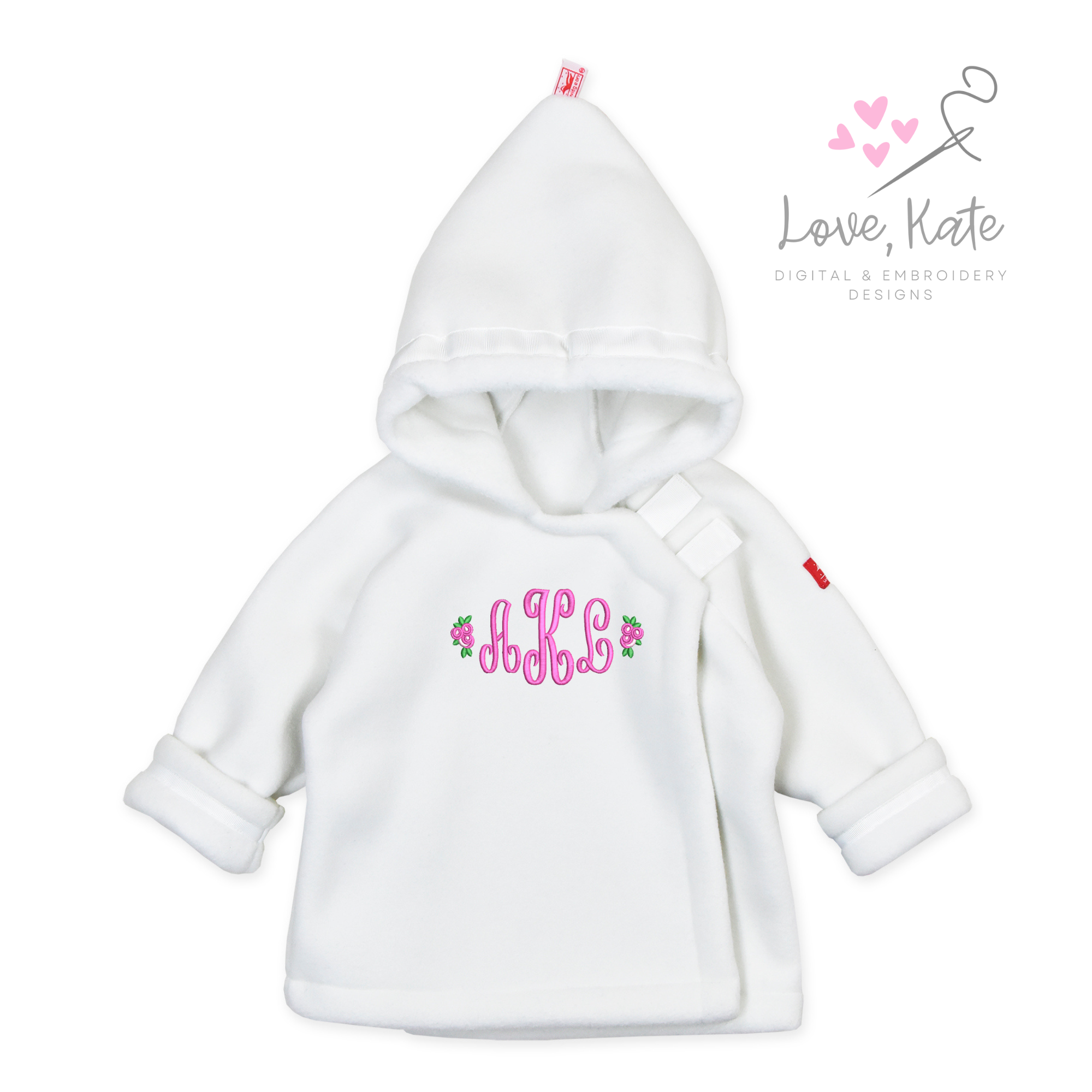 Monogrammed Widgeon Jacket | White