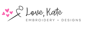 Love Kate Embroidery - Home