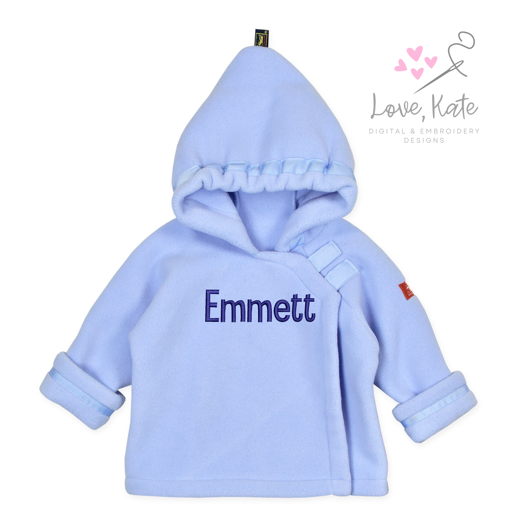 Monogrammed Widgeon Jacket | Light Blue