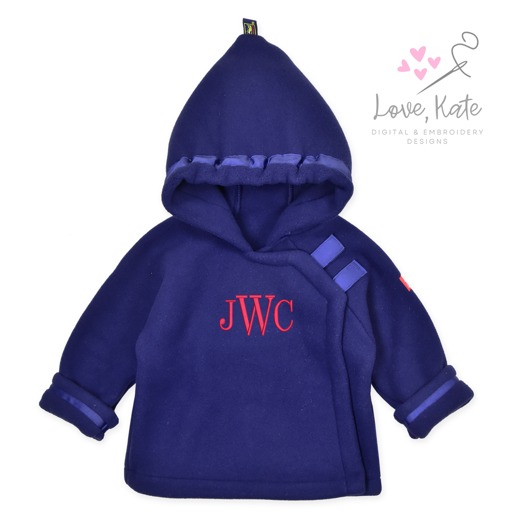 Monogrammed Widgeon Jacket | Navy