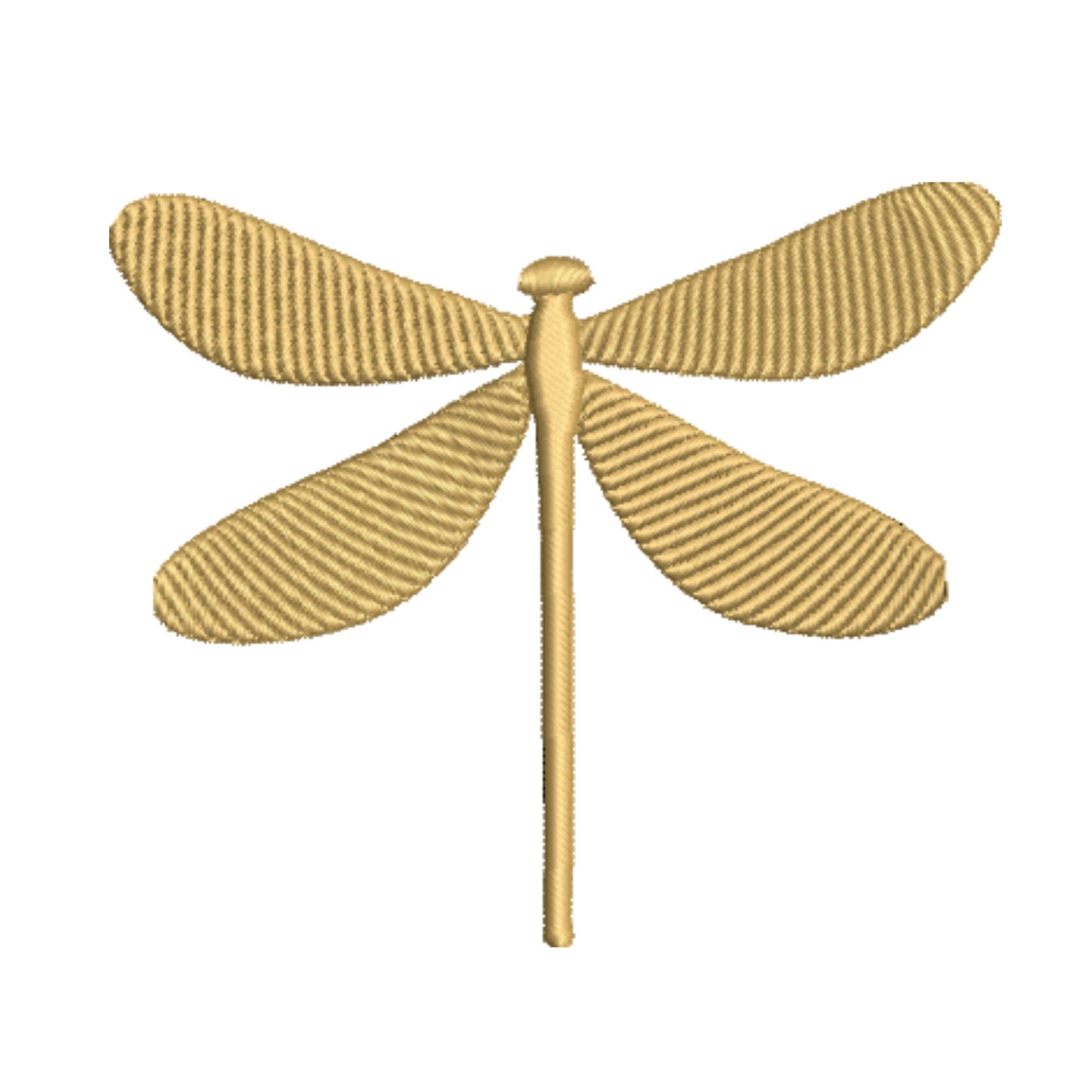 Dragonfly Embroidery Design (5 sizes)