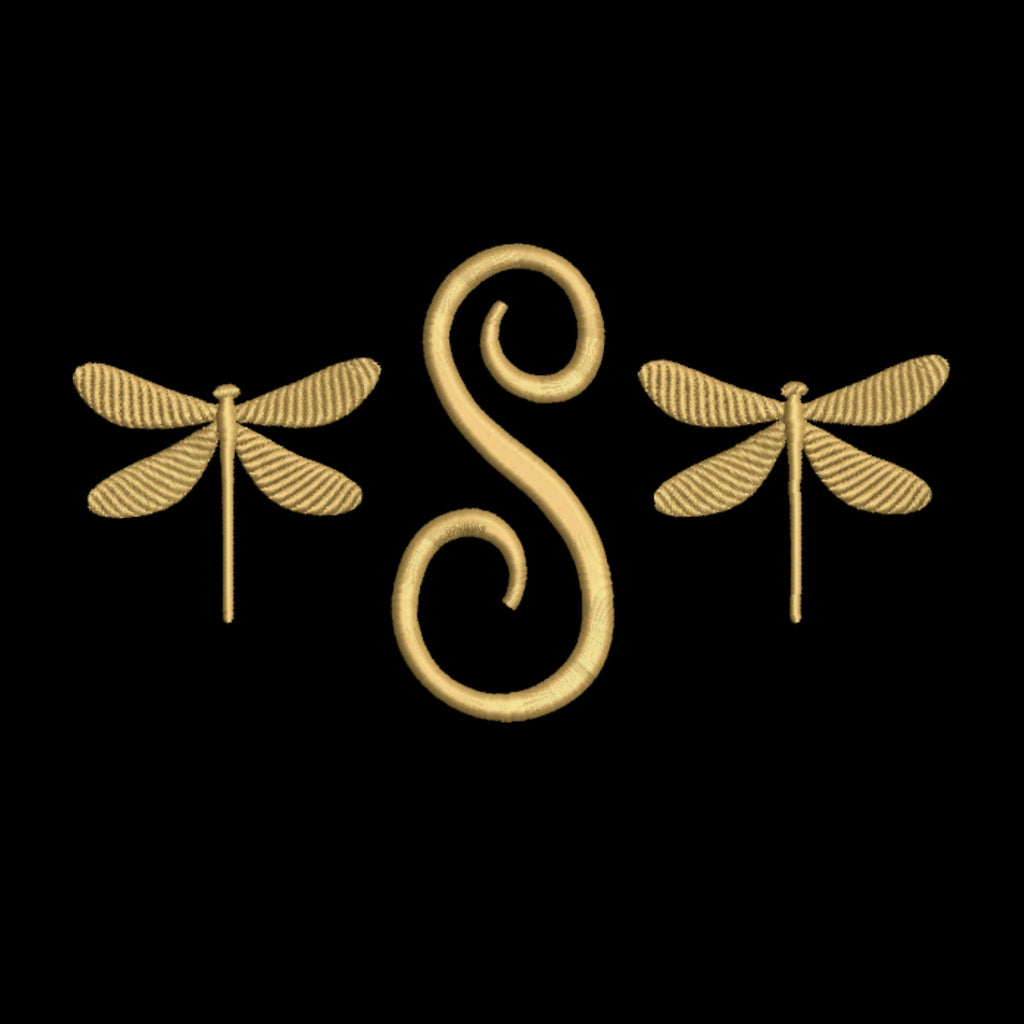 Dragonfly Embroidery Design (5 sizes)