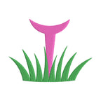 Golf Tee Monogram Frame - 3 Styles in 3 Sizes