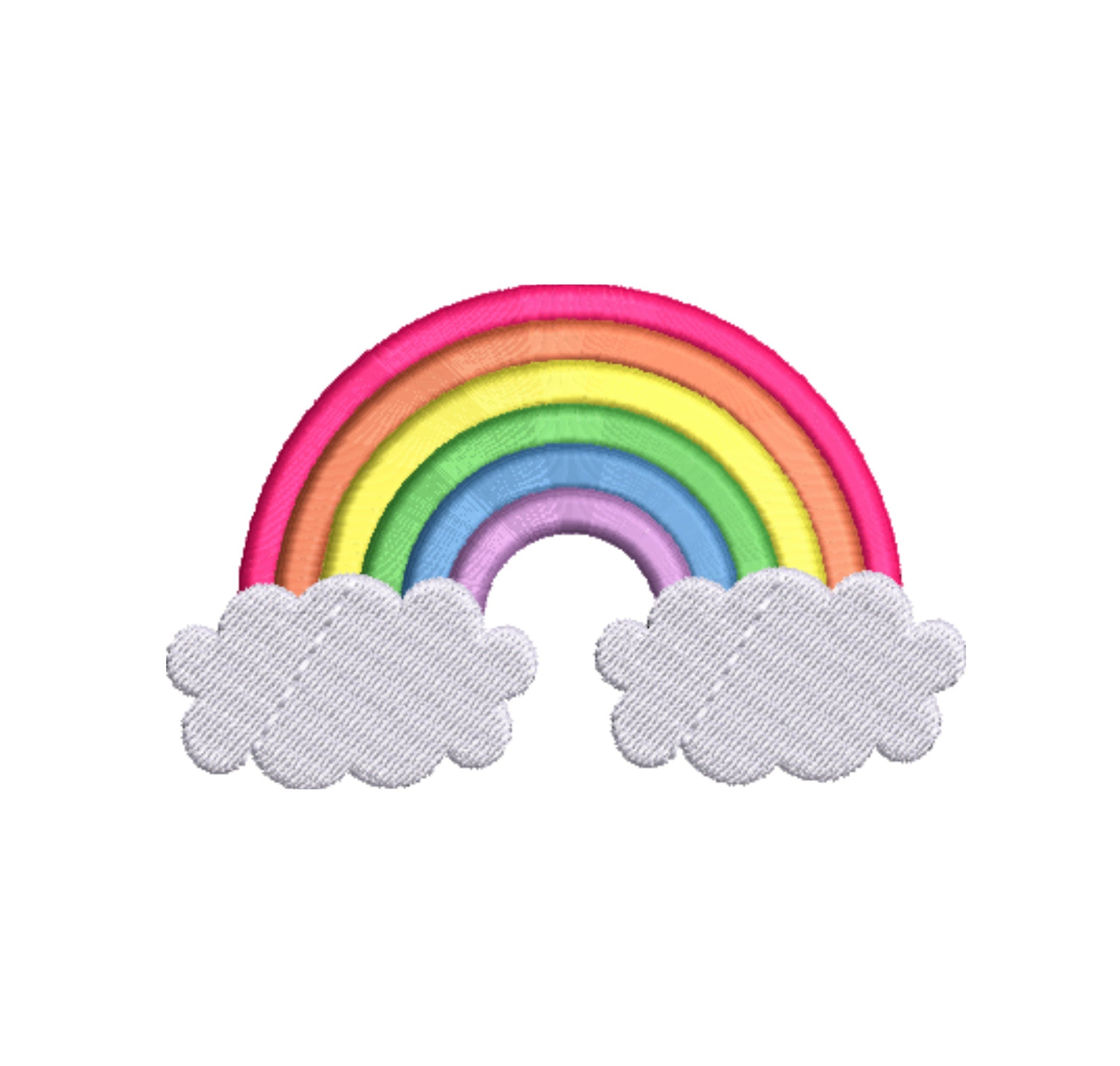 Rainbow - Satin/Fill + Sketch (5 sizes)