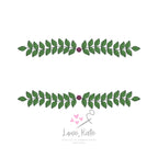 Botanical Embroidery Frame - Fill, Sketch + Outline | 3 Sizes
