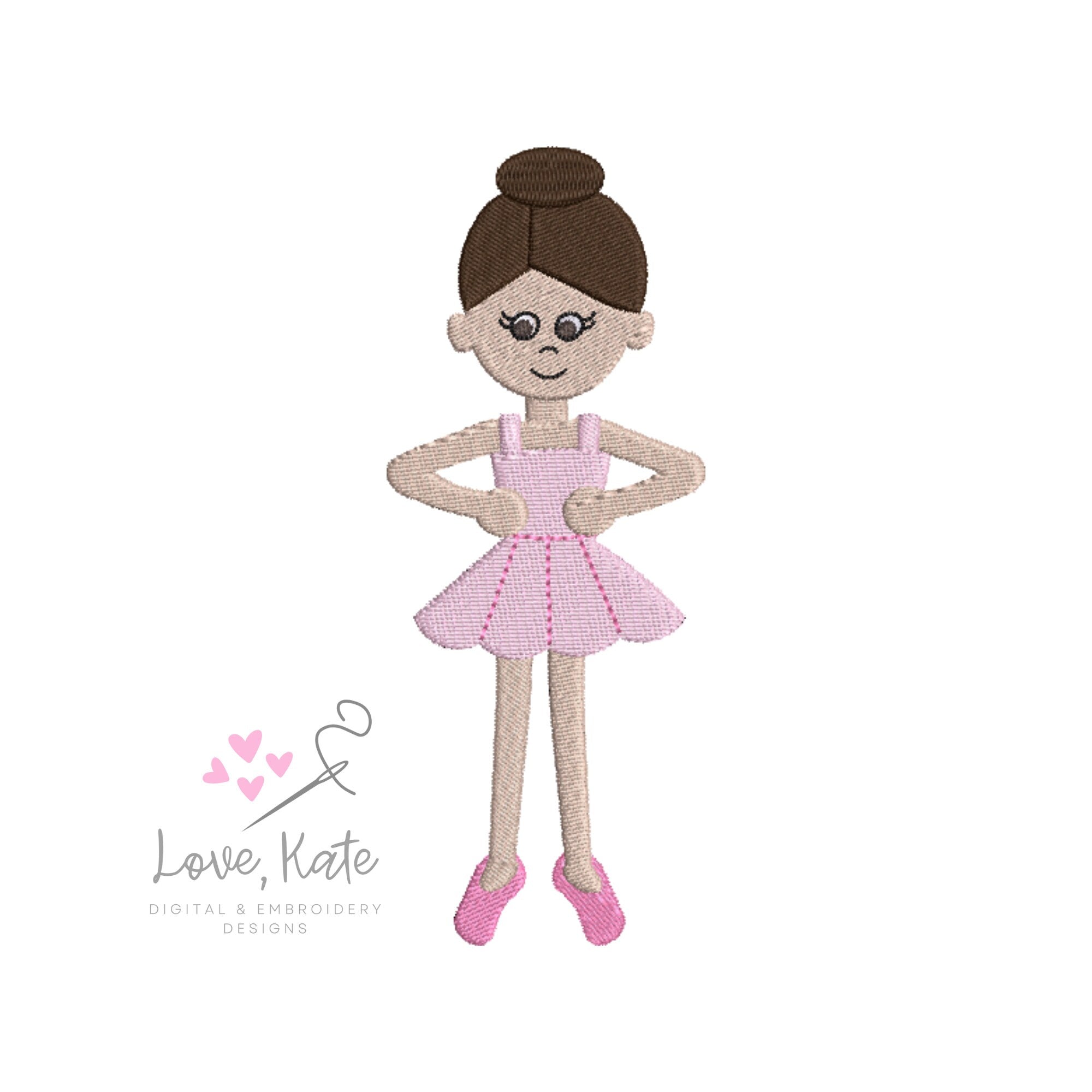 The Mix & Match People Embroidery Collection | Girl + Ballet