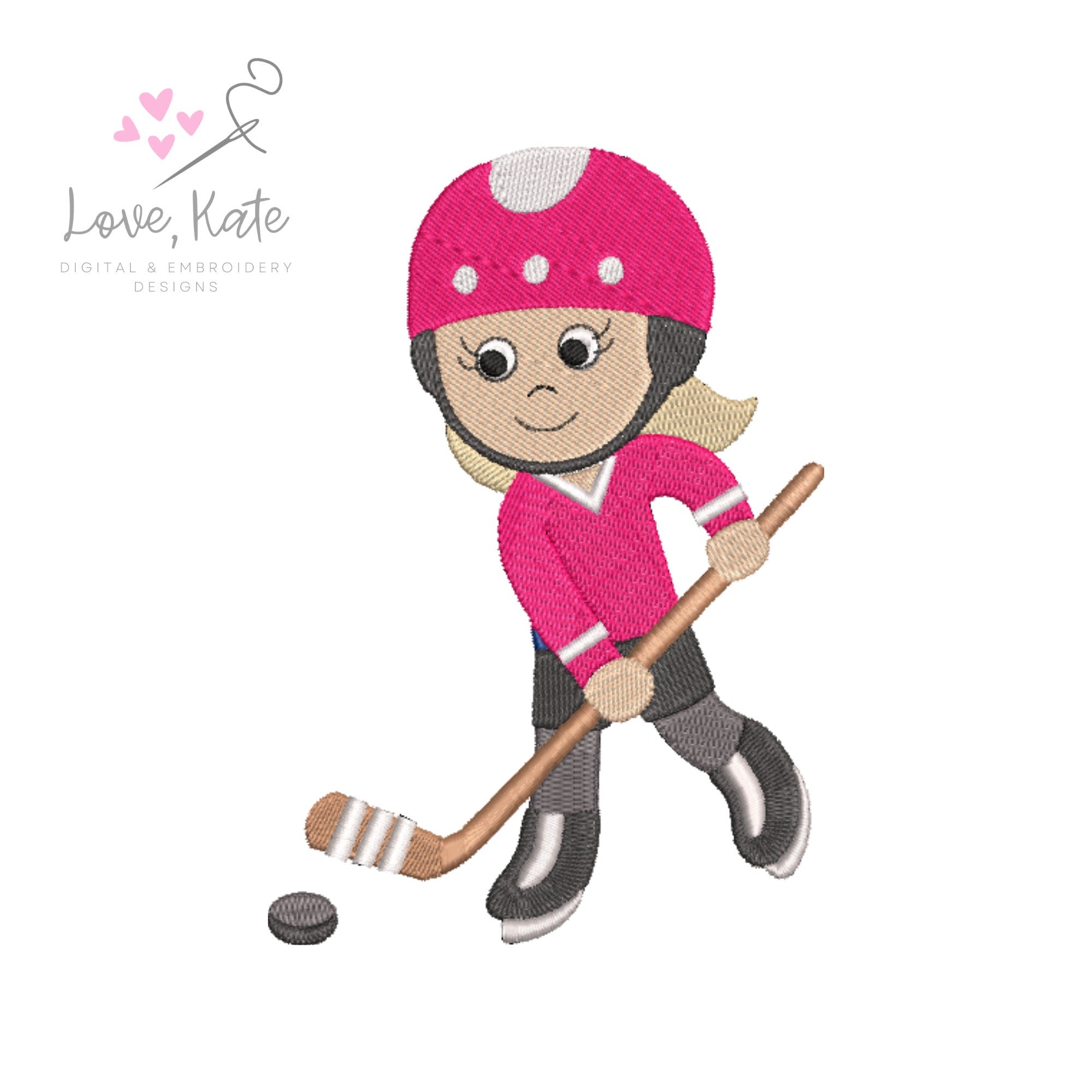 Hockey Girl - 4 Sizes
