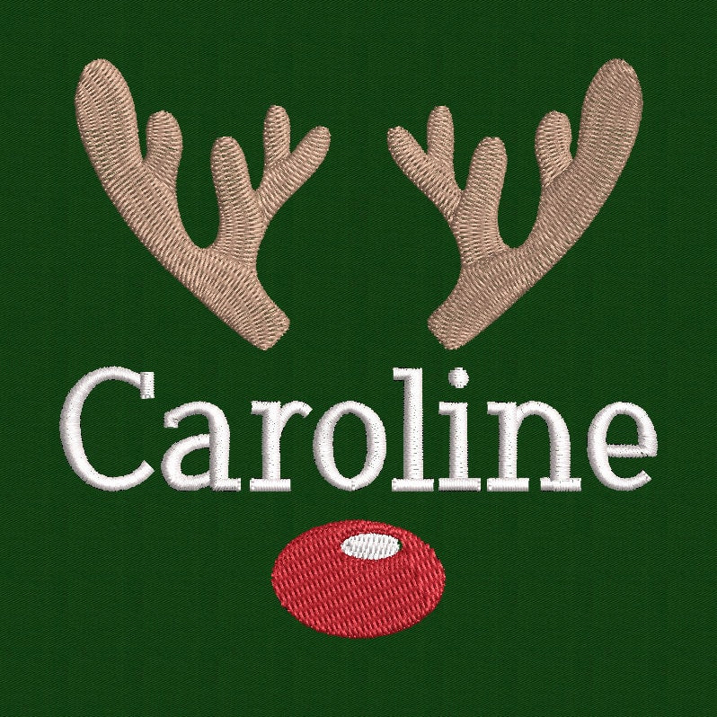 Reindeer Names - 3 Sizes