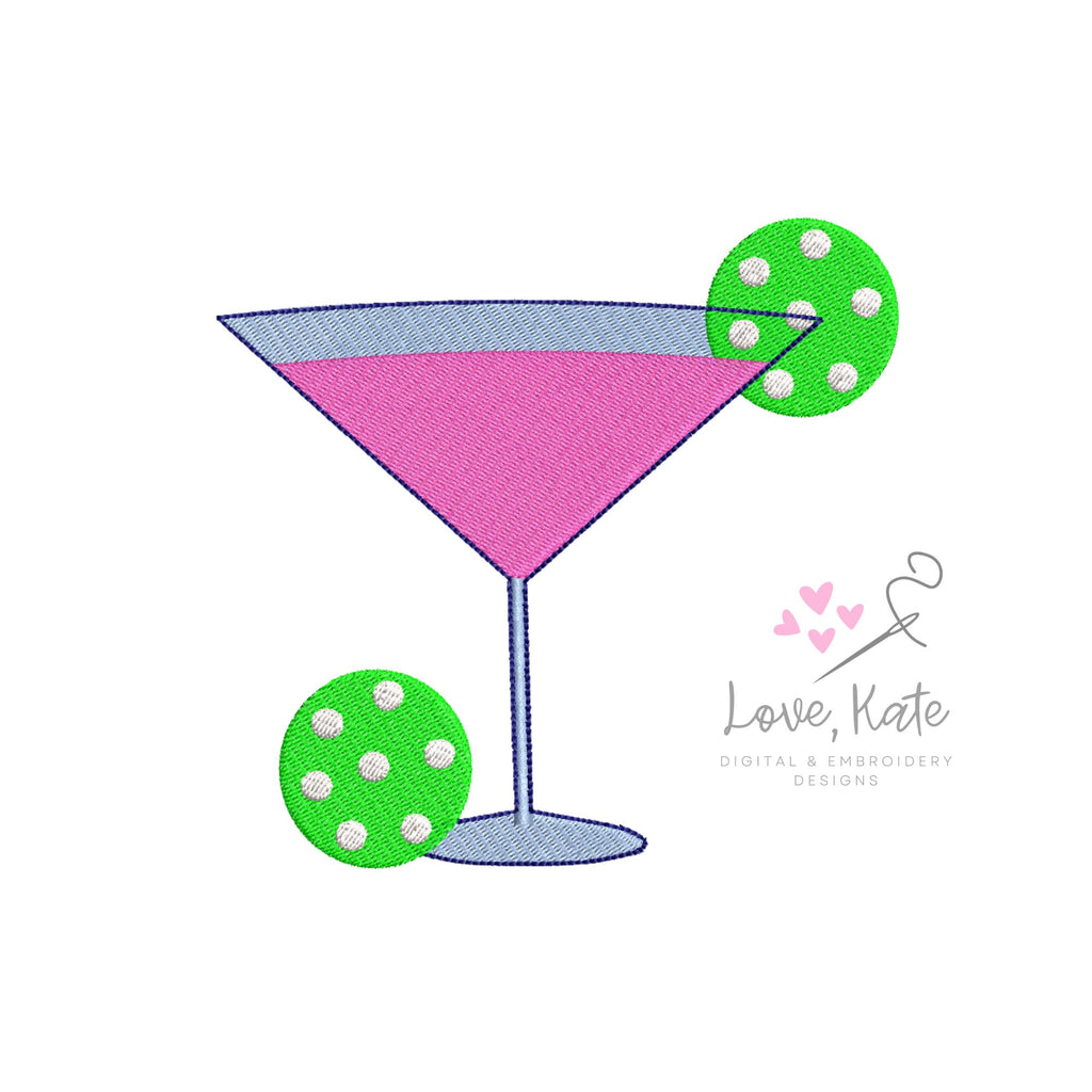 Pickleball Cosmopolitan Dinks & Drinks, Day Dinker, and Plain - 4 Sizes