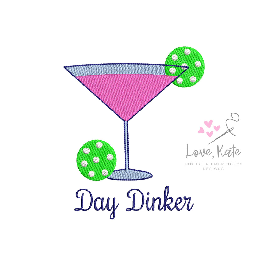 Pickleball Cosmopolitan Dinks & Drinks, Day Dinker, and Plain - 4 Sizes
