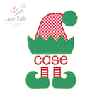 The Personalized Elf Applique - 5 Sizes
