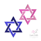 Jewish Star / Star of David Embroidery Design