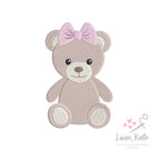 Teddy Bears & Bows - 2 styles | 8 Sizes Each